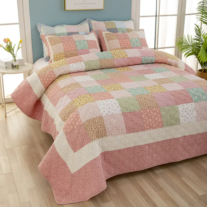 Quilt set (Heather Patchwork)