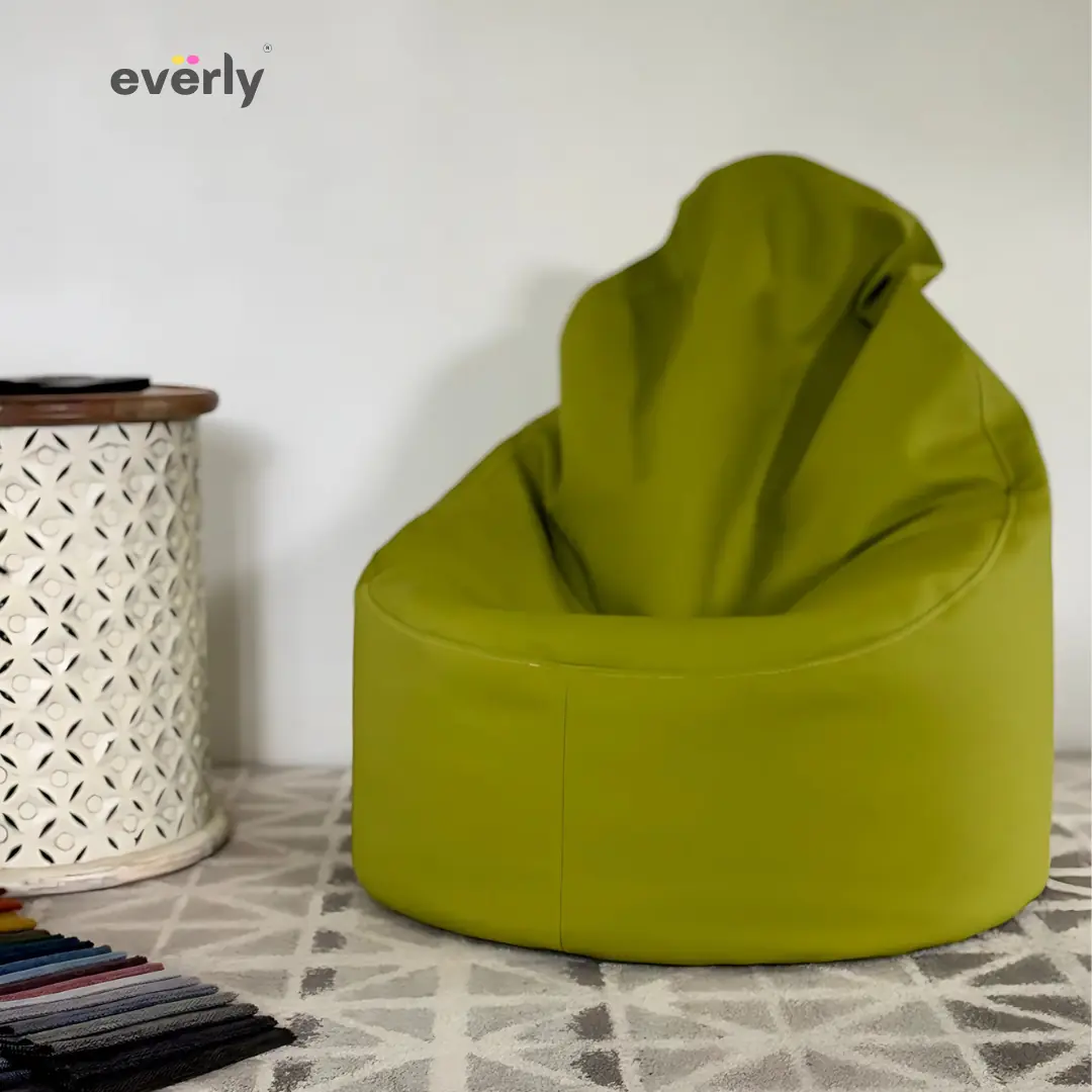 Faux Leather Bean Bag - Image 5