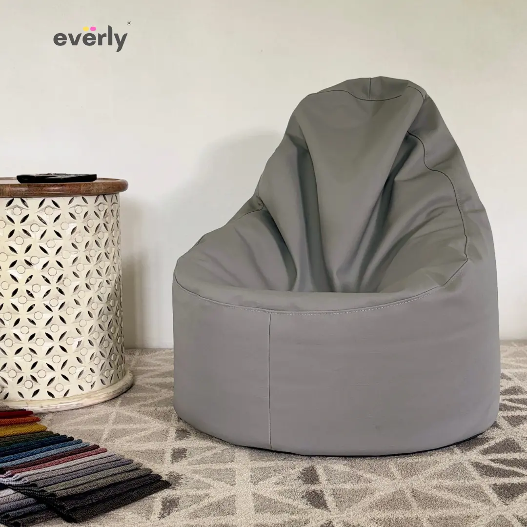 Faux Leather Bean Bag - Image 3