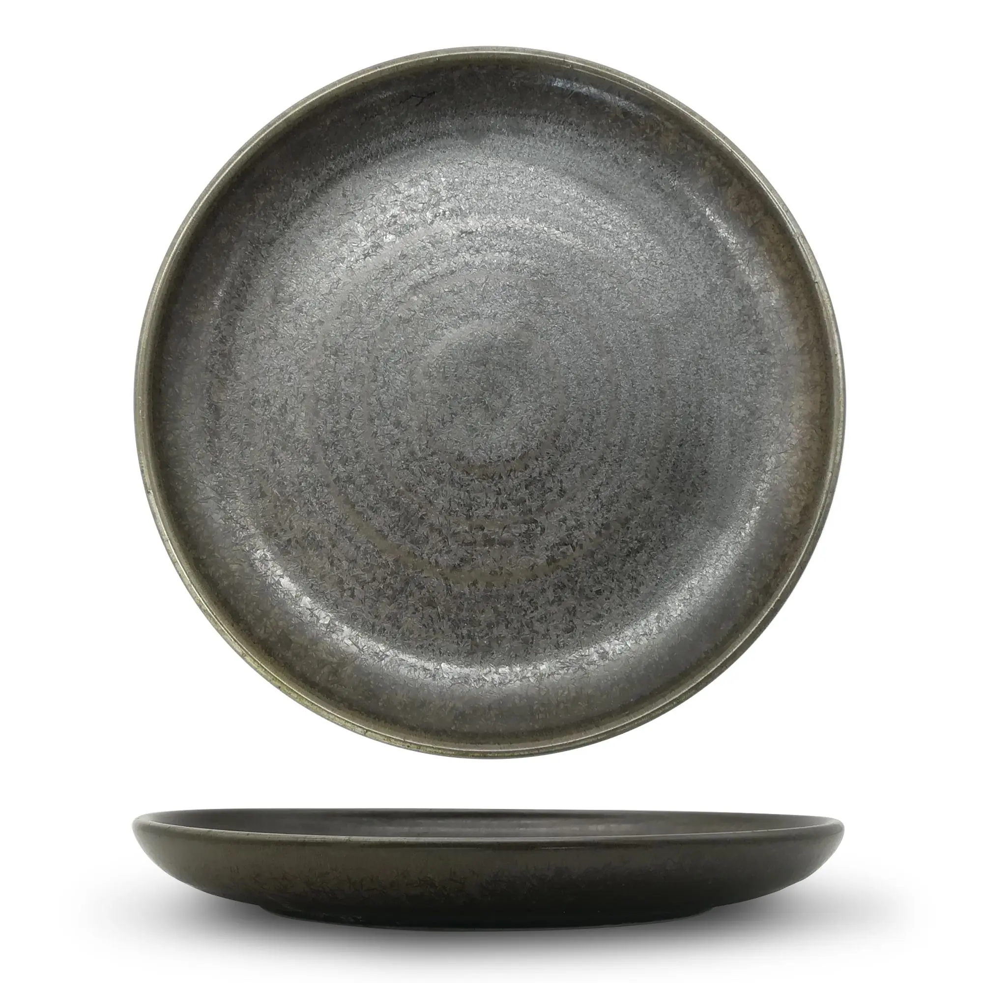 Reactive Black Plate (Set of 4) - Image 3