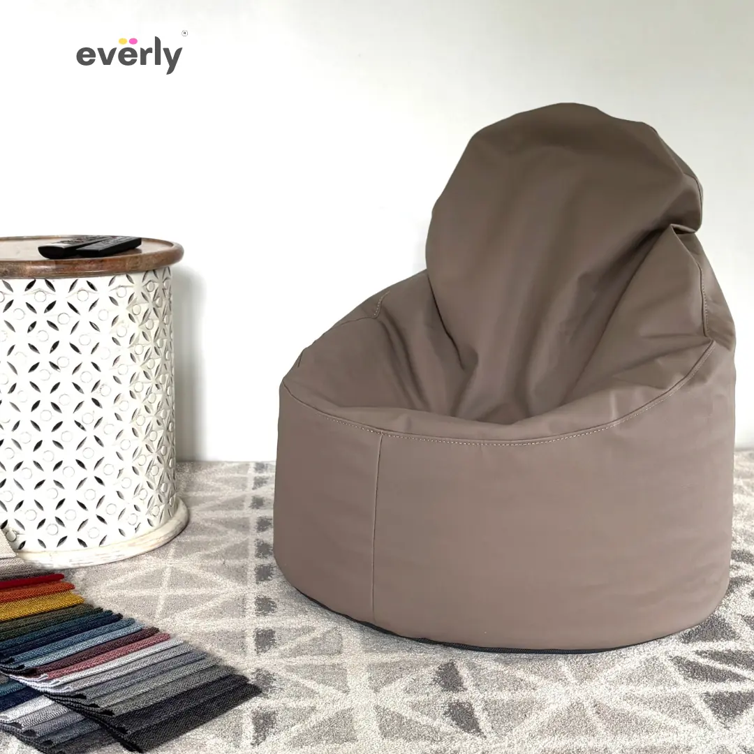 Faux Leather Bean Bag - Image 2