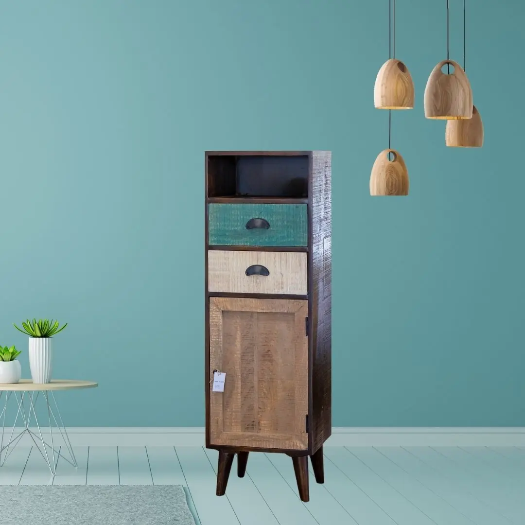 Handcrafted Solid Wood Cabinet
