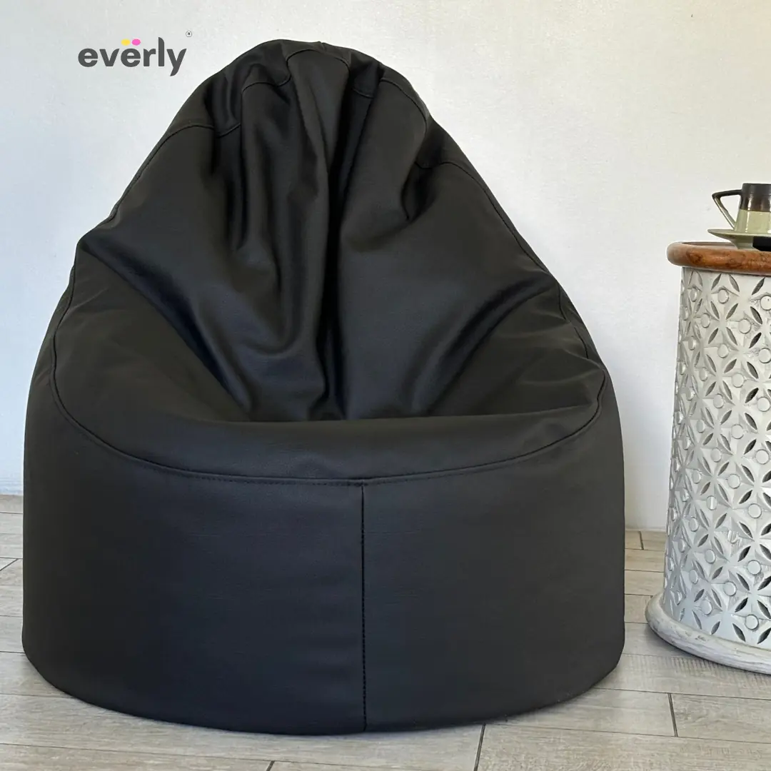 Faux Leather Bean Bag - Image 8