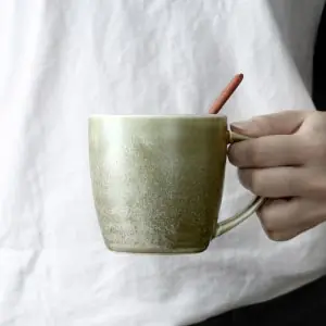Reactive Yellow Mug (Set of 2) - Image 2