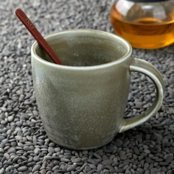 Reactive Yellow Mug (Set of 2)