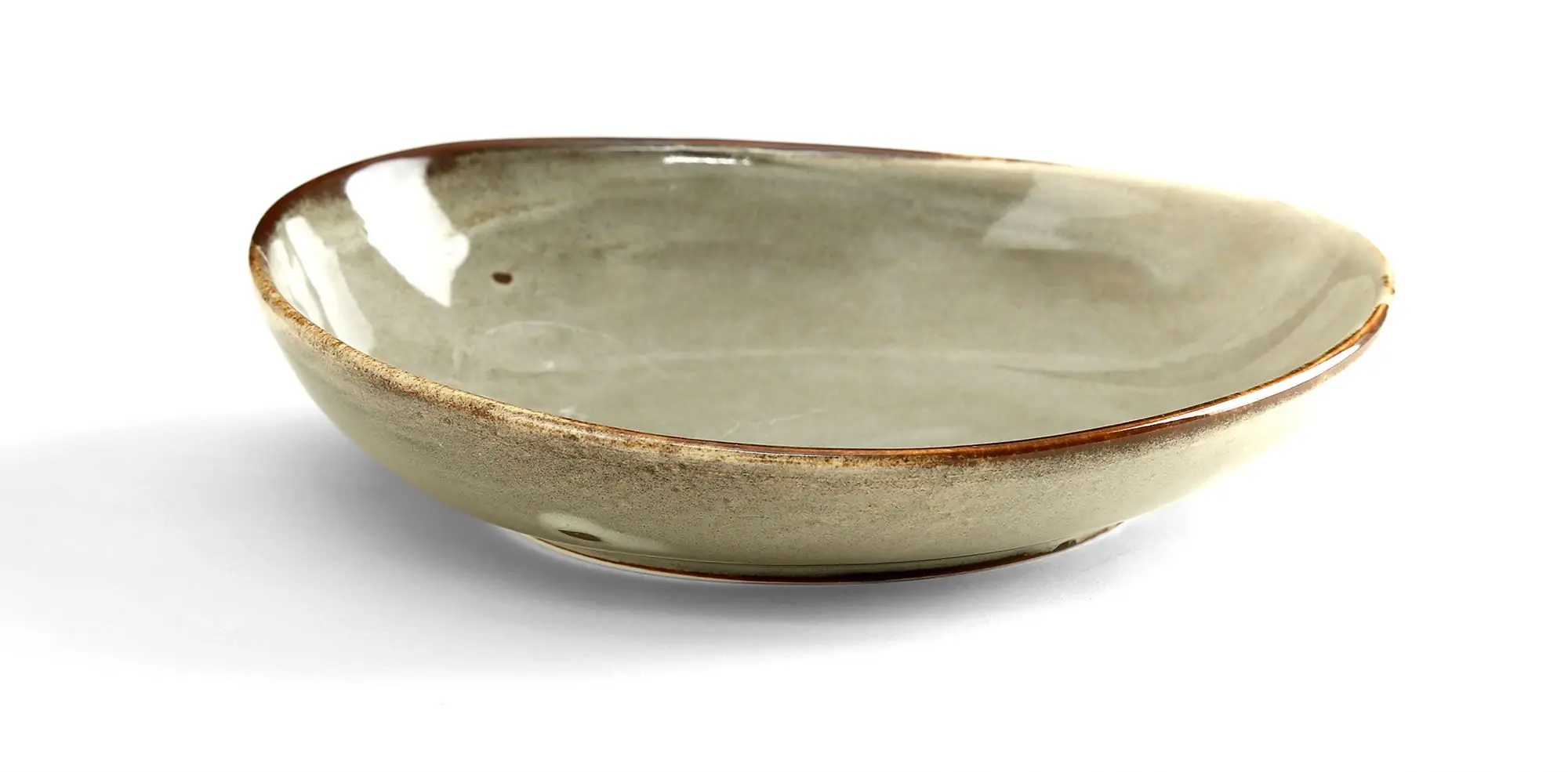 Reactive Grey Soup Plate (Set of 2) - Image 3