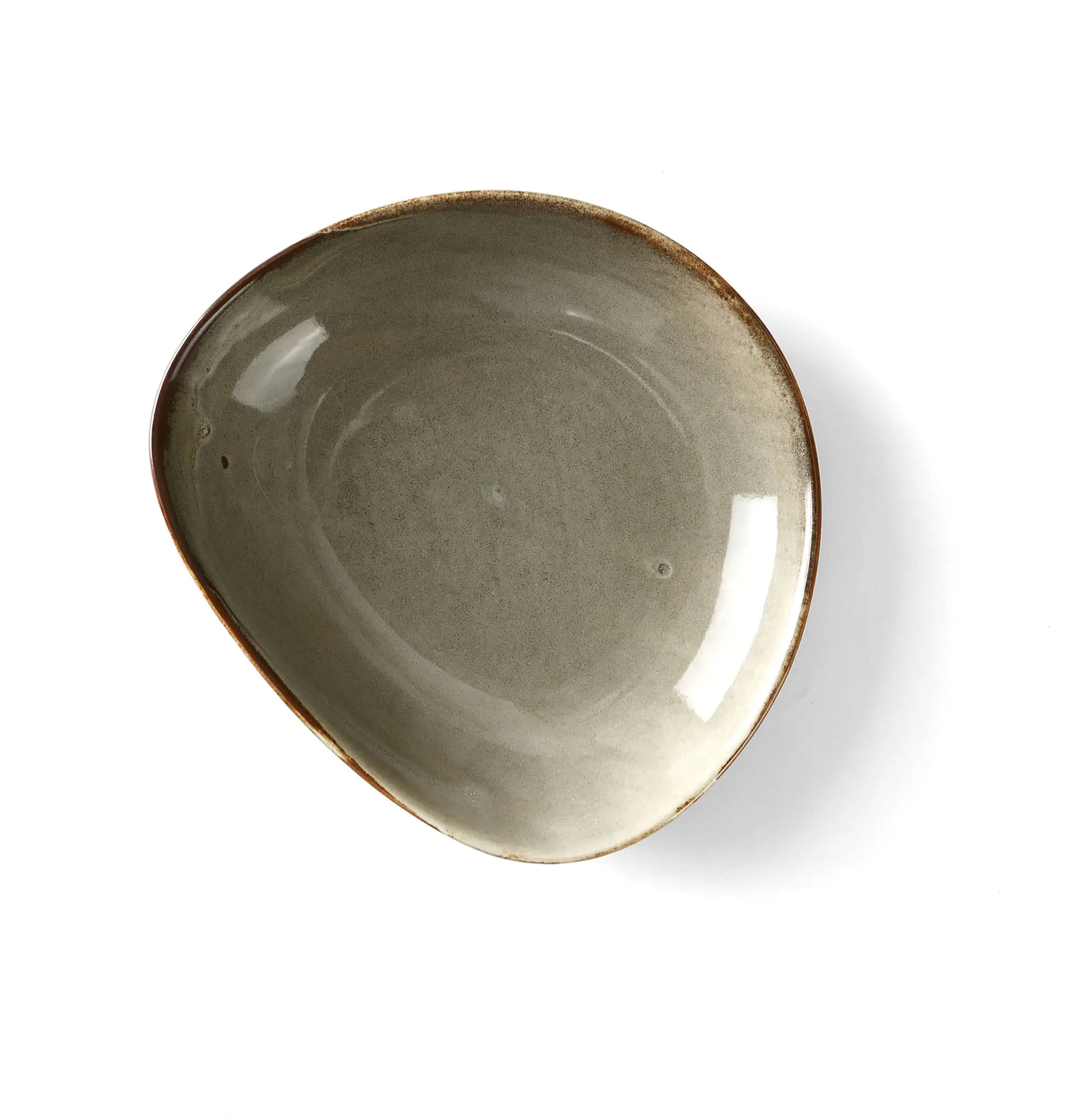 Reactive Grey Soup Plate (Set of 2) - Image 4