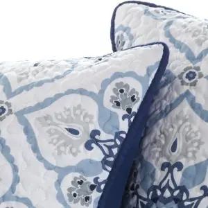 Quilt set (Floral Blue) - Image 3